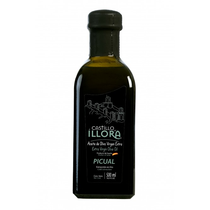 Imagen del producto AOVE VERDE PICUAL CASTILLO DE ÍLLORA FRASCA CAMPAÑA 2024/25 caja 9 uds