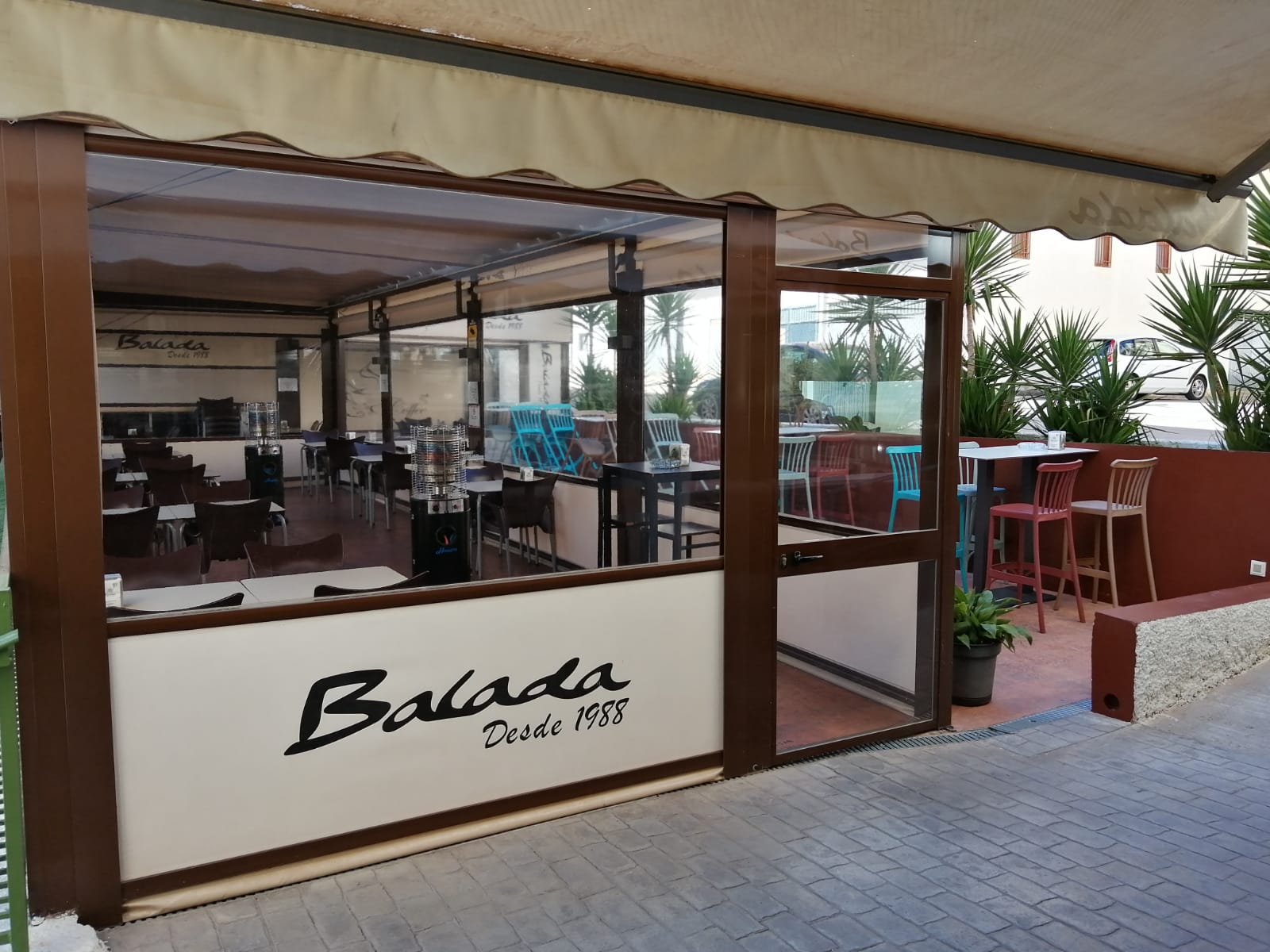 Terraza Cafetería Balada