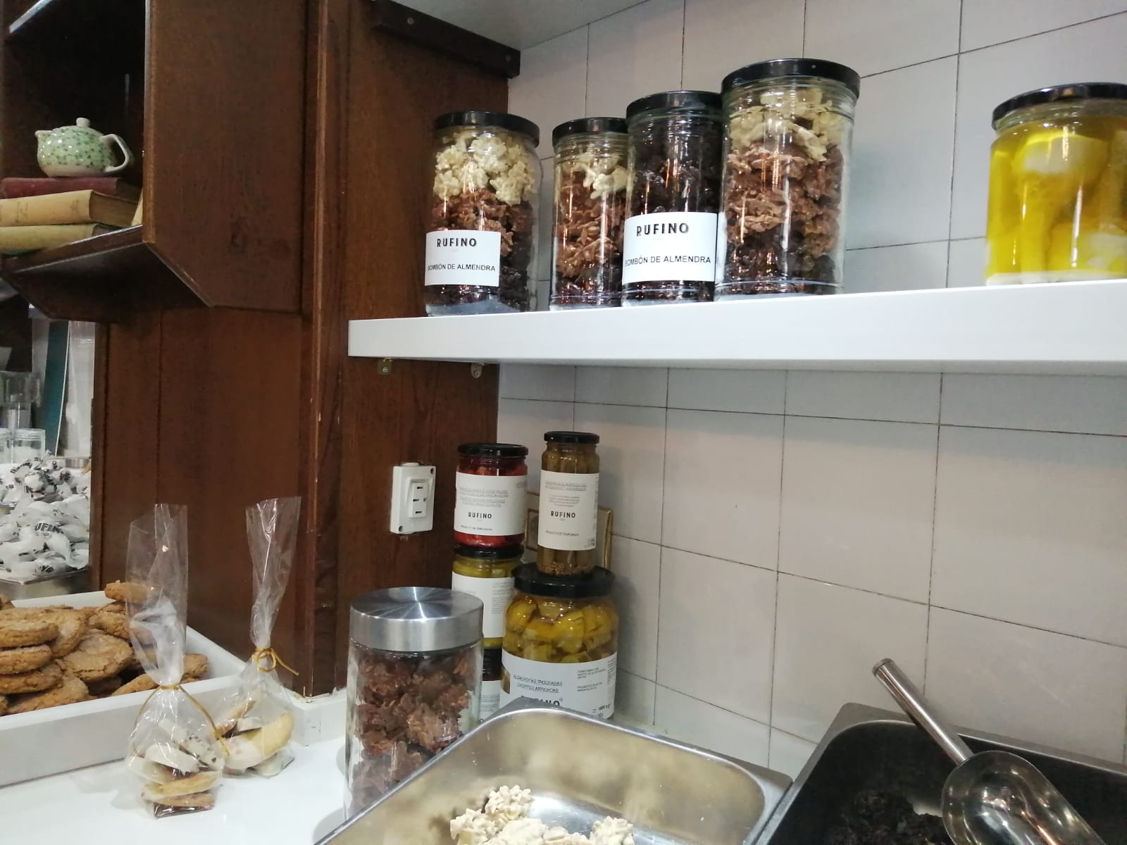 Estantería de productos